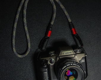 Power plant Camera neck strap with quick release attachments