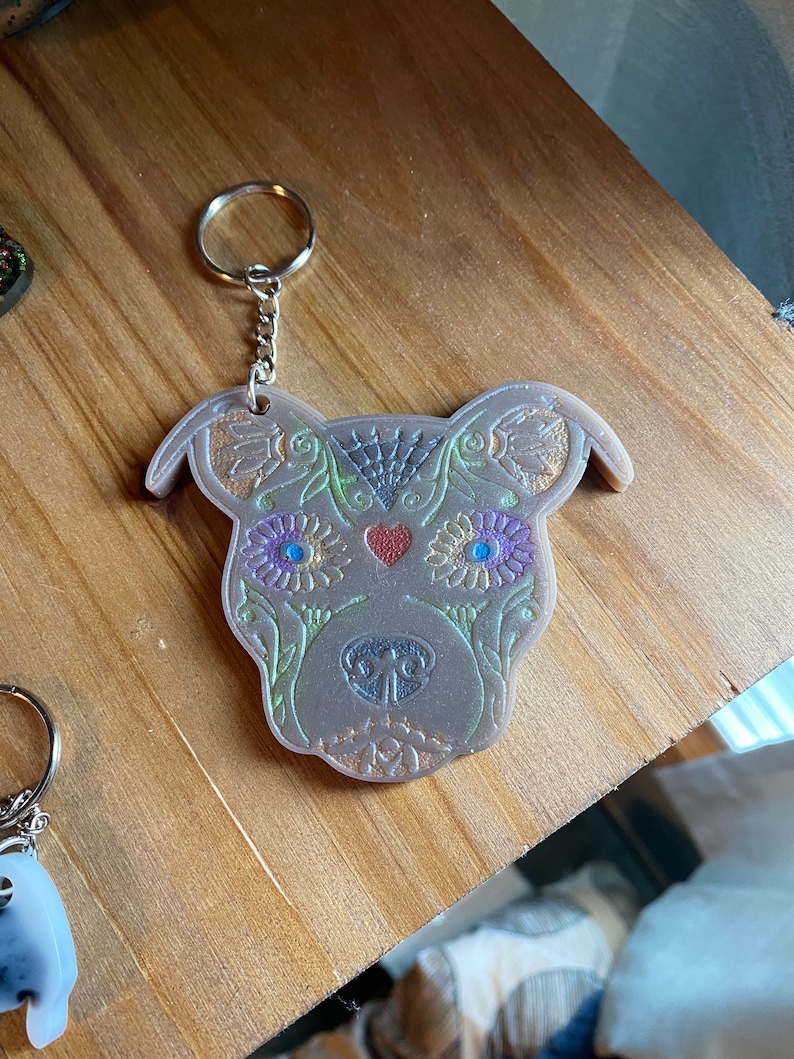 Pit Bull Keychain