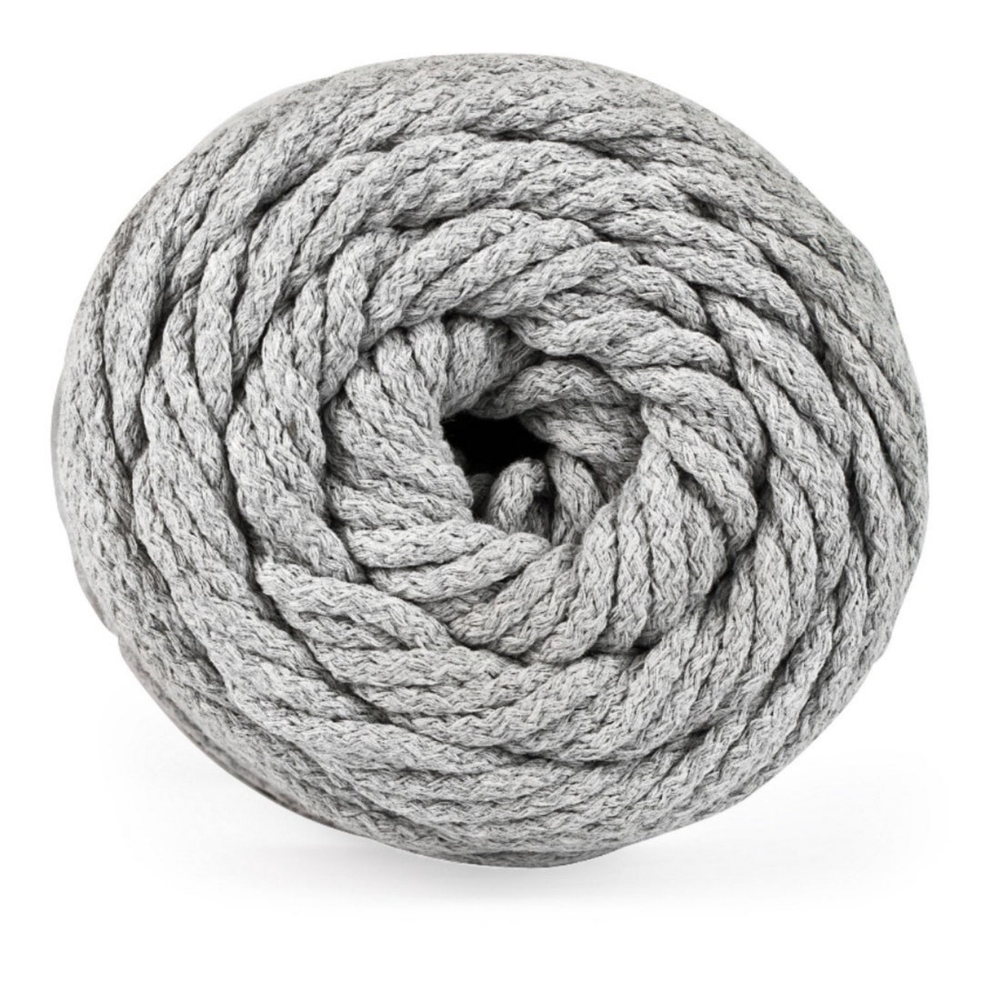 5 Mm Macrame Cord is Perfect for Crochet Baskets, Rugs. Cotton