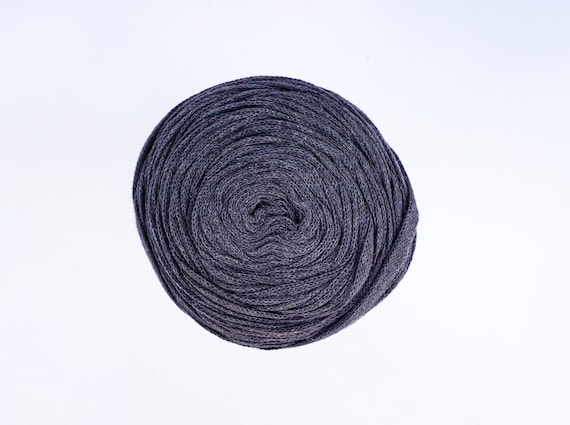 T-shirt yarn for crocheting baskets, bags, rugs and home decor