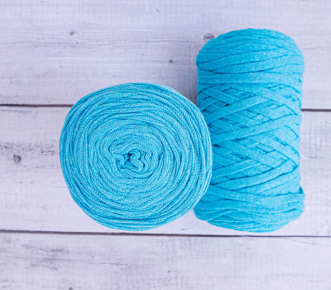 Tape yarn textile chunky yarn for crochet bag rug and Etsy