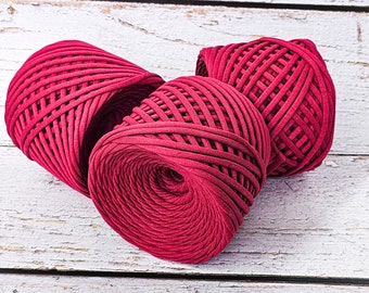 T-shirt Yarn, Fabric Yarn, Spaghetti Yarn, T-shirt Yarn, Recycled Yarn, Ribbon Yarn, Basket Yarn, Textile Yarn, Yarn for Bags, Berry