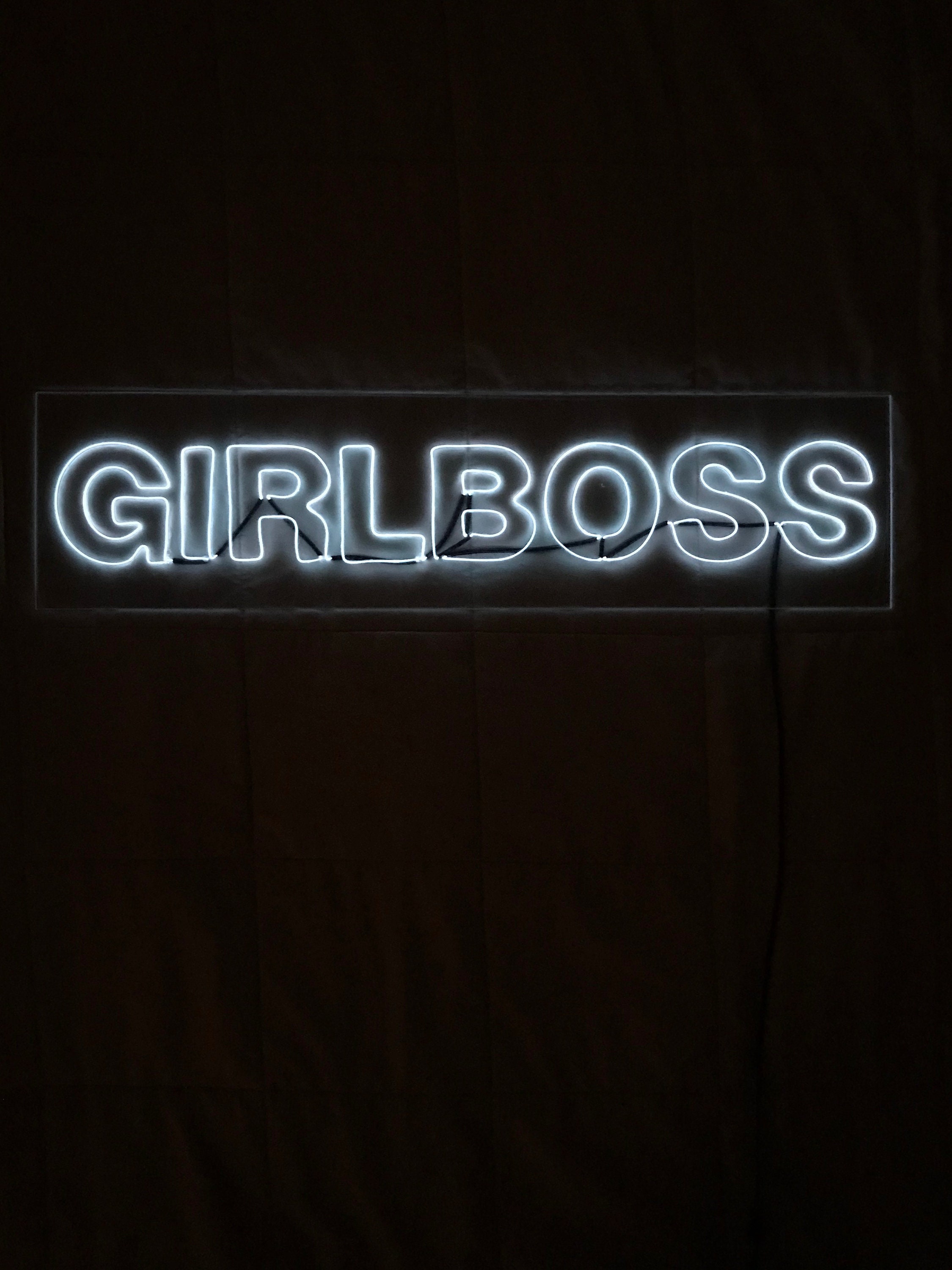 Girlboss Neon Sign 24 Inches Custom Handmade - Etsy Ireland