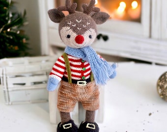 Handmade Rudolph Reindeer