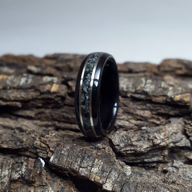 obsidian ring