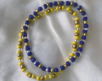 I Stand With Ukraine - 2 Bracelet Set