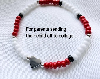 College send off bracelet for parents, students and alumni