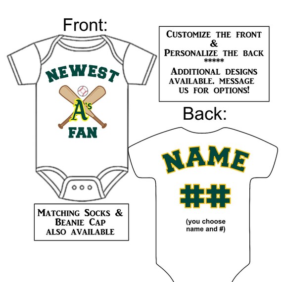 personalized a's jersey