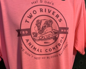 Two Rivers Animal Control - Wheel of Time Vintage Randland Souvenir Lightweight Tee - Multiple Color Options - UNISEX SIZING