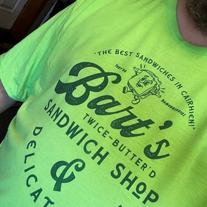 Bart’s Sandwich Shop - Wheel of Time Vintage Randland Souvenir Lightweight Tee - Multiple Color Options - UNISEX SIZING