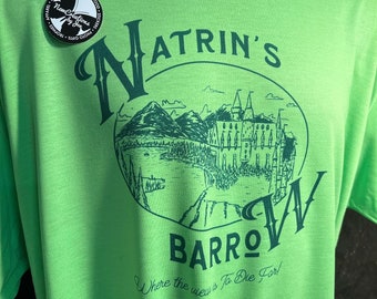 Natrin's Barrow - Wheel of Time Vintage Randland Souvenir Lightweight Tee - Multiple Color Options - UNISEX SIZING