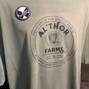 AlThor Farms Wheel of Time Vintage Randland Souvenir Lightweight Tee Multiple Color Options UNISEX SIZING image 4