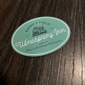 Winespring Inn - Wheel of Time Stickers