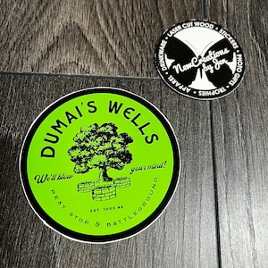 Dumai’s Wells Rest Stop - Wheel of Time Stickers