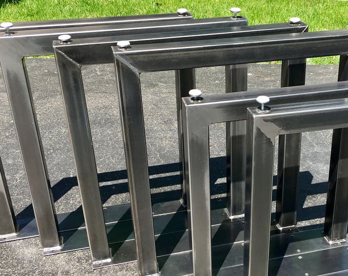 Welded Steel Table Legs Etsy