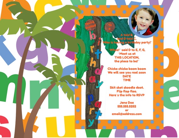 Chicka Chicka Boom Boom Party Ideas