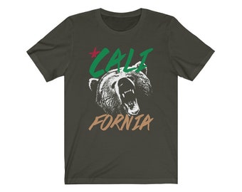 Alternate California Flag T-Shirt (Dark Edition) | Premium Quality Tee