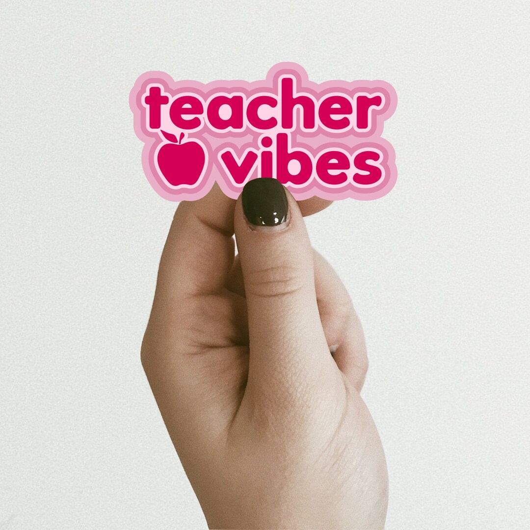 PREORDER STICKER School Teacher Learning Learn Stickers for Etsy