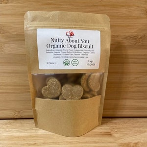 Nutty About You - Organic Dog Treats (Vegan)