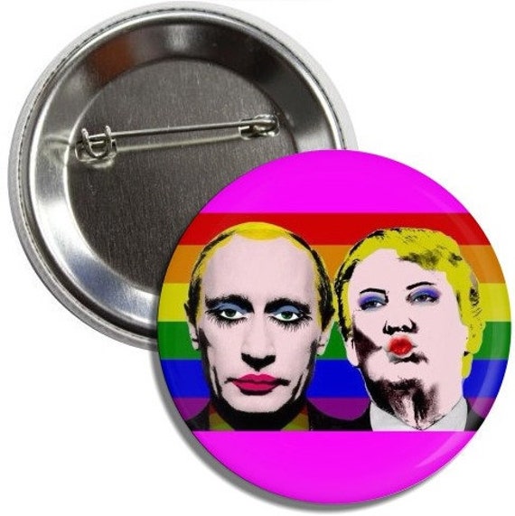 GLBTQ Anti-Trump 1.5/" Button RESIST