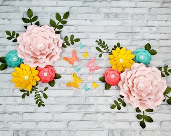 cloud island floral fields fabric