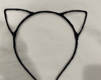 Cat ear wrapped head band