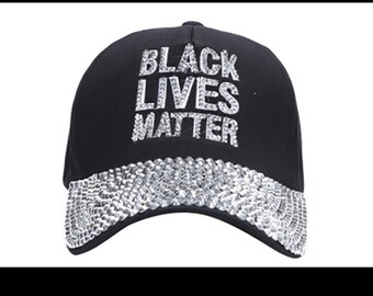 Tech Design #Enough BLM Baseball Cap – Embroidered Cotton Adjustable Dad Hat, Unisex