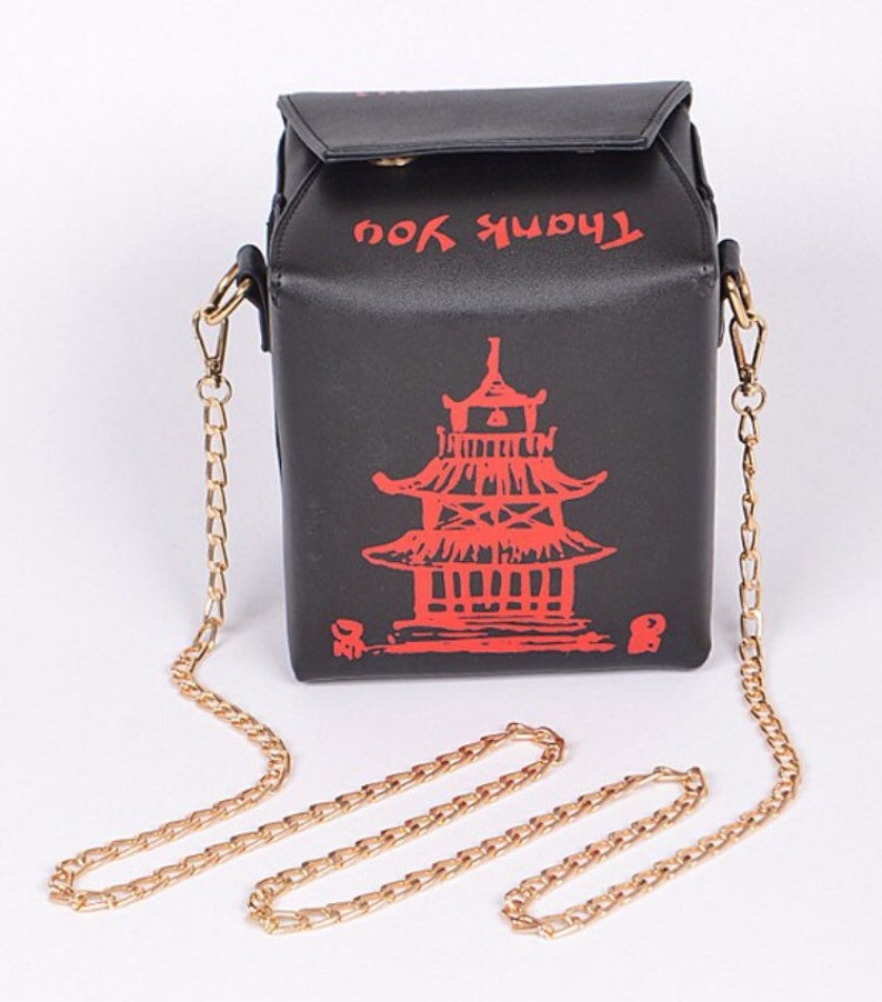 chinese takeout box chain bag