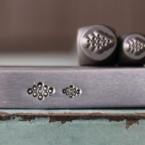 6mm and 4mm Southwest Marking 6 Metal Design 2 Stamp Set - Supply Guy Stamp - SGCH-448447