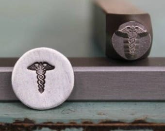 6mm Medical Symbol Metal Design Stamp - Supply Guy Stamp - SGCH-24