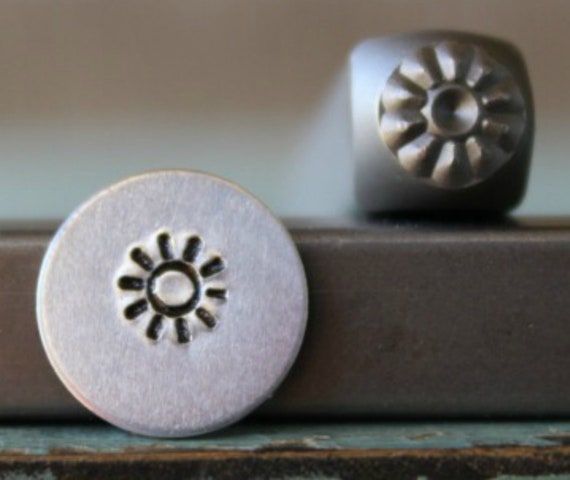 5mm Rainbow Metal Punch Design Jewelry Stamp