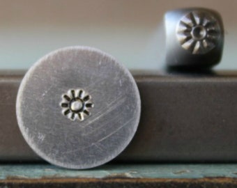 3mm Simple Sun Metal Design Stamp - Supply Guy Stamp - SGCH-310