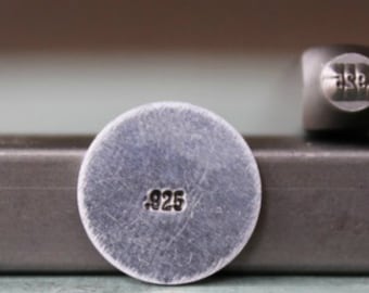 1mm Tall .925 Word Metal Design Stamp - Supply Guy Stamp - SGCH-262