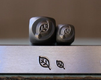 3mm and 5mm Skinny Leaf DIY Jewelry Making Metal Design Stamp - Stamping Kit, Tools, Press, Machine & Supplies - SGCH-233232