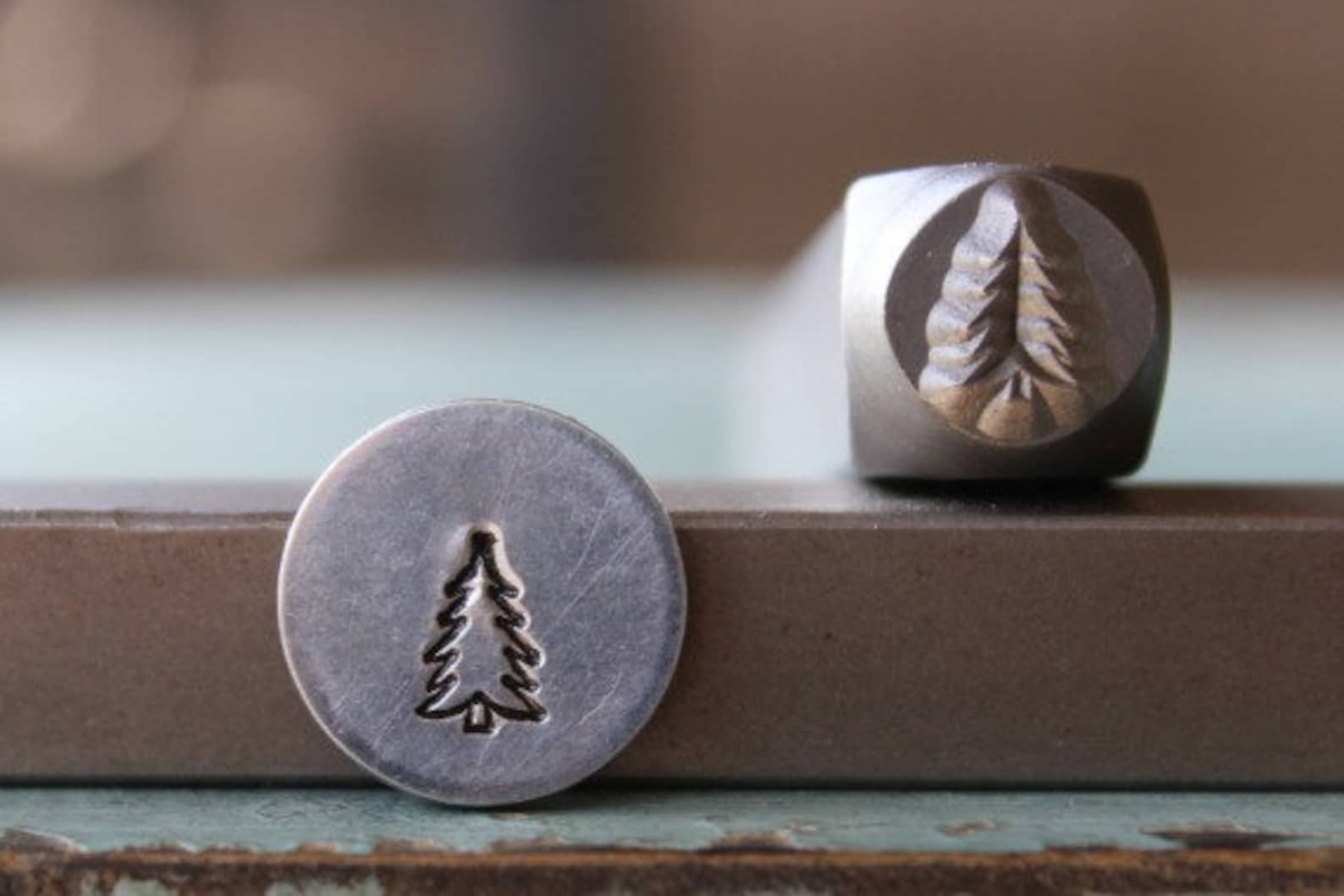 6mm Pine Tree 3 Metal Design Stamp - Supply Guy Stamp - SGCH-242 - Etsy