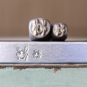 4mm and 6mm Spider Metal Design 2 Stamp Set - Supply Guy Stamp - SGCH-477478