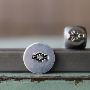6mm Southwest Marking 1 Metal Design Stamp - Supply Guy Stamp - SGCH-388