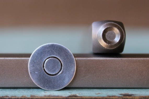 SUPPLY GUY .5mm Solid Circle Metal Punch Design Stamp SGCH-.5mmsolidcircle