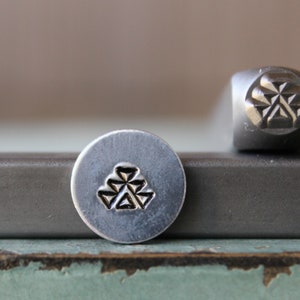 6mm Southwest Marking 2 Metal Design Stamp - Supply Guy Stamp - SGCH-389