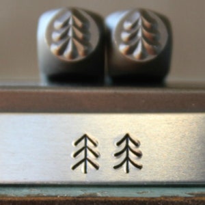 5mm Simple Tree Metal Design 2 Stamp Set - Supply Guy Stamp - SGCH-278279