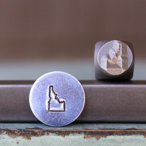 6mm (1/4&quot;)  Idaho State Metal Design Stamp - Supply Guy Stamp - SGCH-334