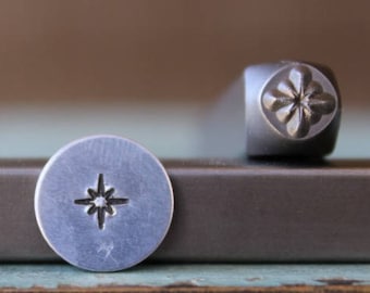5mm Twinkle Star Metal Design Stamp - Supply Guy Stamp - SGCH-158