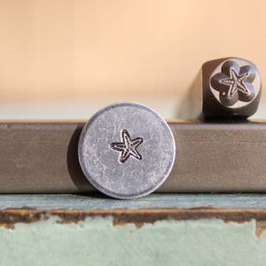 4mm Seestern Metall Design Stempel - Versorgung Guy Stempel - SGCH-493