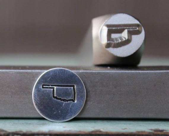 SUPPLY GUY 4mm Buffalo Metal Punch Design Stamp SGCH-187