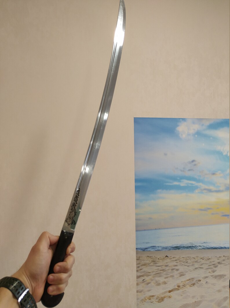 Souvenir Shashqua Sword Stainless Cossack Saber Replica Cossack Shashka Sword Shashka Full length replica of Russian Cossack 1913 Shashka
