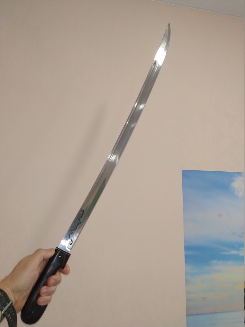 Souvenir Shashqua Sword Stainless Cossack Saber Replica Cossack Shashka Sword Shashka Full length replica of Russian Cossack 1913 Shashka