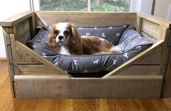 Custom Hand Crafted Reclaimed Wood Dog Beds