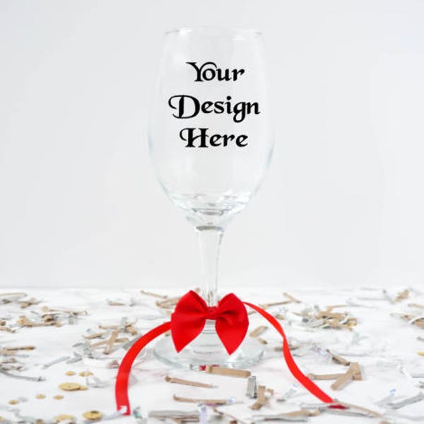 Wine Glass with Stem Mock up - Wine Glass Stock Photo - Photography Mock up - Instant Download - Digital Mockup - Wine Glass Design Mock up