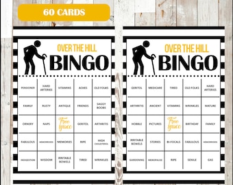 over the hill bingo