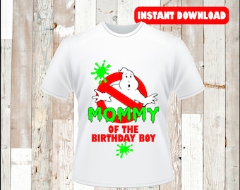 Ghostbusters-Mama von das Geburtstagskind, druckbare Ghostbusters Eisen auf Transfer, Ghostbusters Geburtstag Shirt sofort-download
